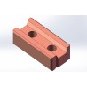 COMPRESSED EARTH BRICK FOR CHAINING