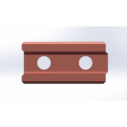 COMPRESSED EARTH BRICK FOR CHAINING