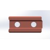 COMPRESSED EARTH BRICK FOR CHAINING