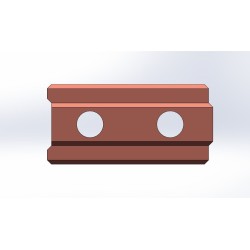 COMPRESSED EARTH BRICK FOR CHAINING