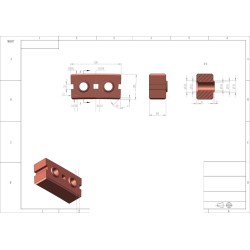 Briques de terre crue compressée (BTC) construction circulaire au Mozambique (Inhassoro)